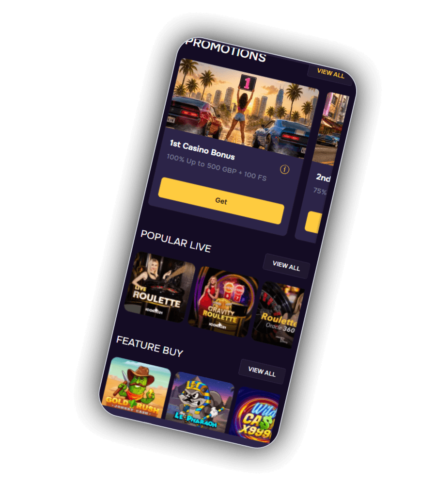 GTSpins Casino Interface