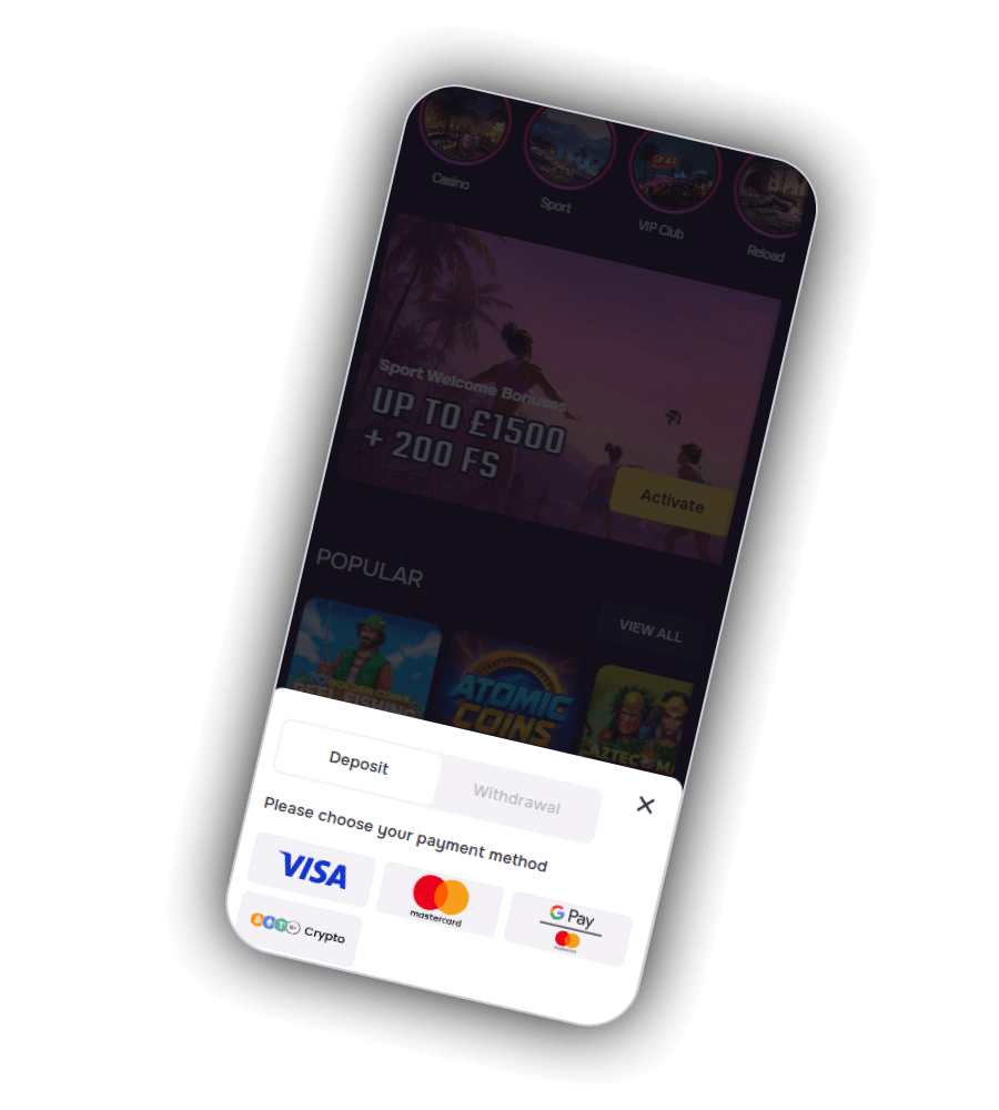 GTSpins Casino Payment Methods UK